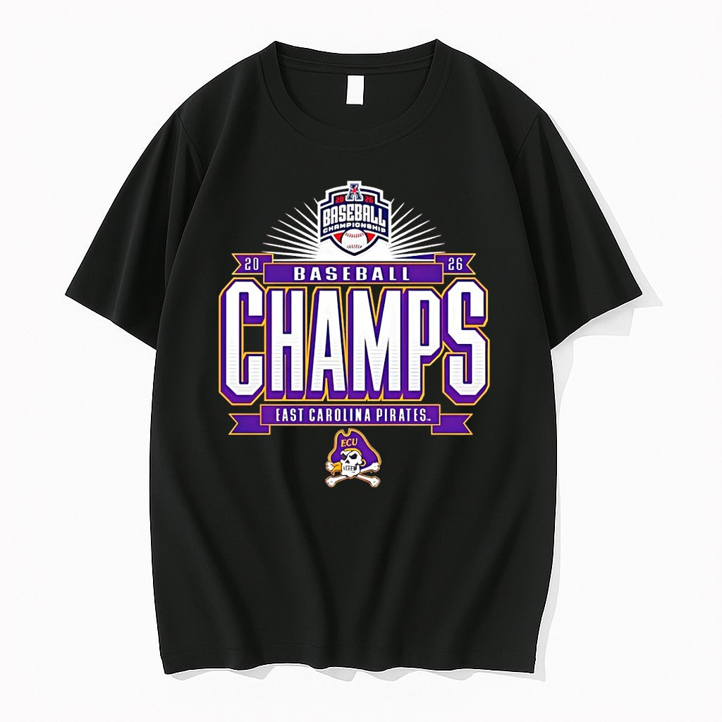 Officials East Carolina Pirates 2026 American - Adult & Kids T-Shirts, Sweatshirts & Hoodies apparel design preview 1