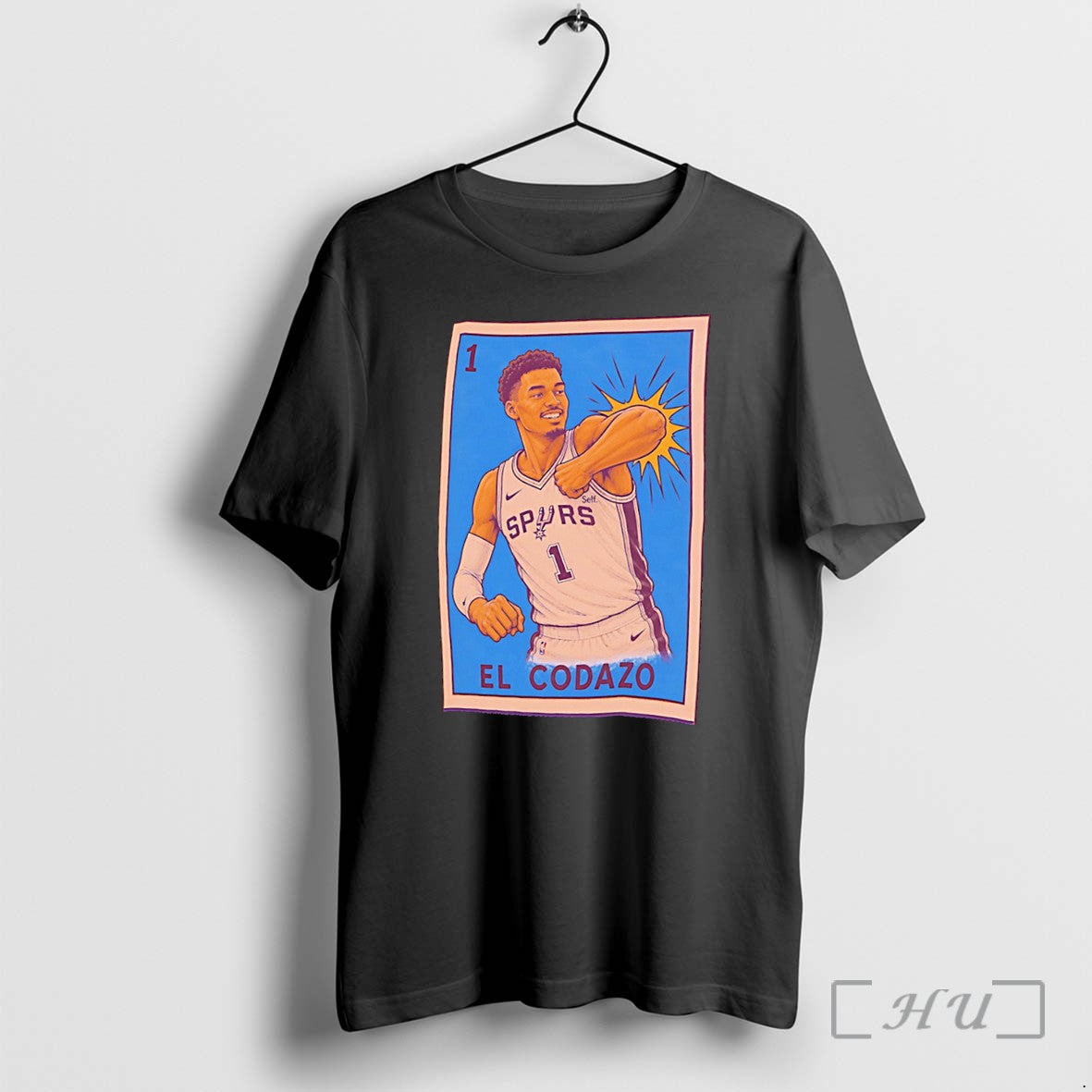 Officials El Codazo San Antonio Spurs Victor - Adult & Kids T-Shirts, Sweatshirts & Hoodies apparel design preview 1