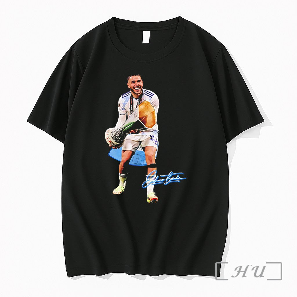 Officials Emiliano Buendia Aston Villa 2026 Europa - Adult & Kids T-Shirts, Sweatshirts & Hoodies apparel design preview 1