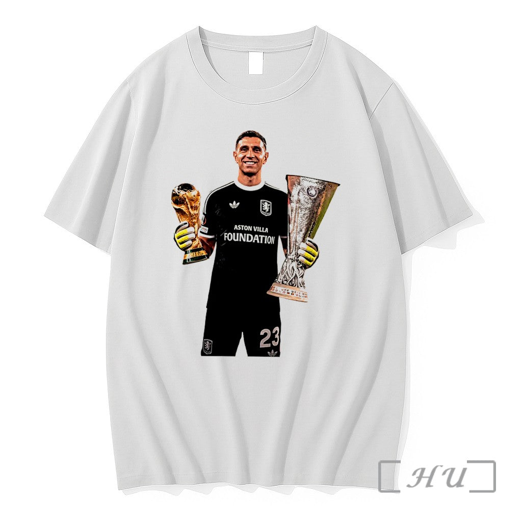 Officials Emiliano Martinez Aston Villa 2026 Europa - Adult & Kids T-Shirts, Sweatshirts & Hoodies apparel design preview 1