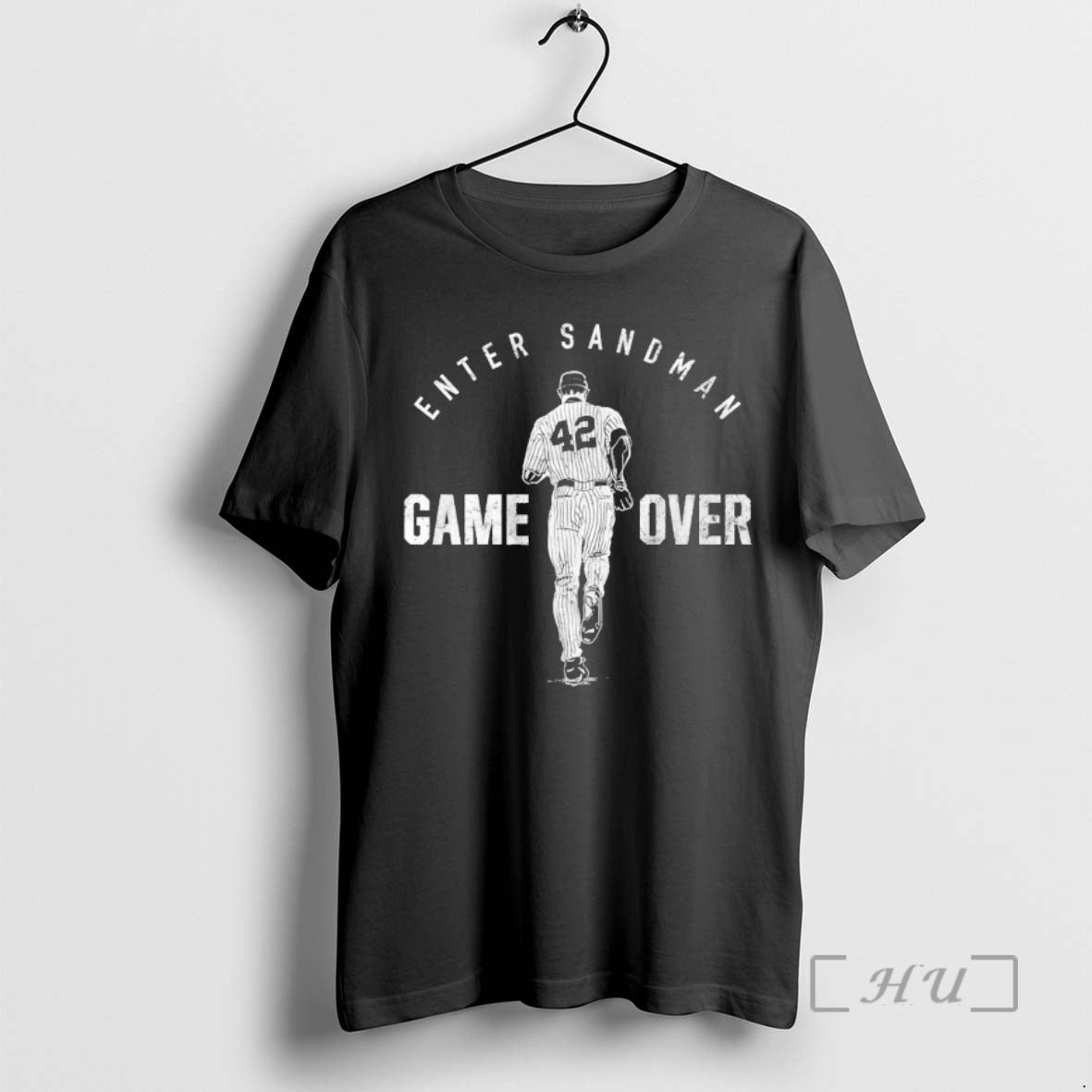 Officials Enter Sandman Mariano Rivera New York - Adult & Kids T-Shirts, Sweatshirts & Hoodies apparel design preview 1