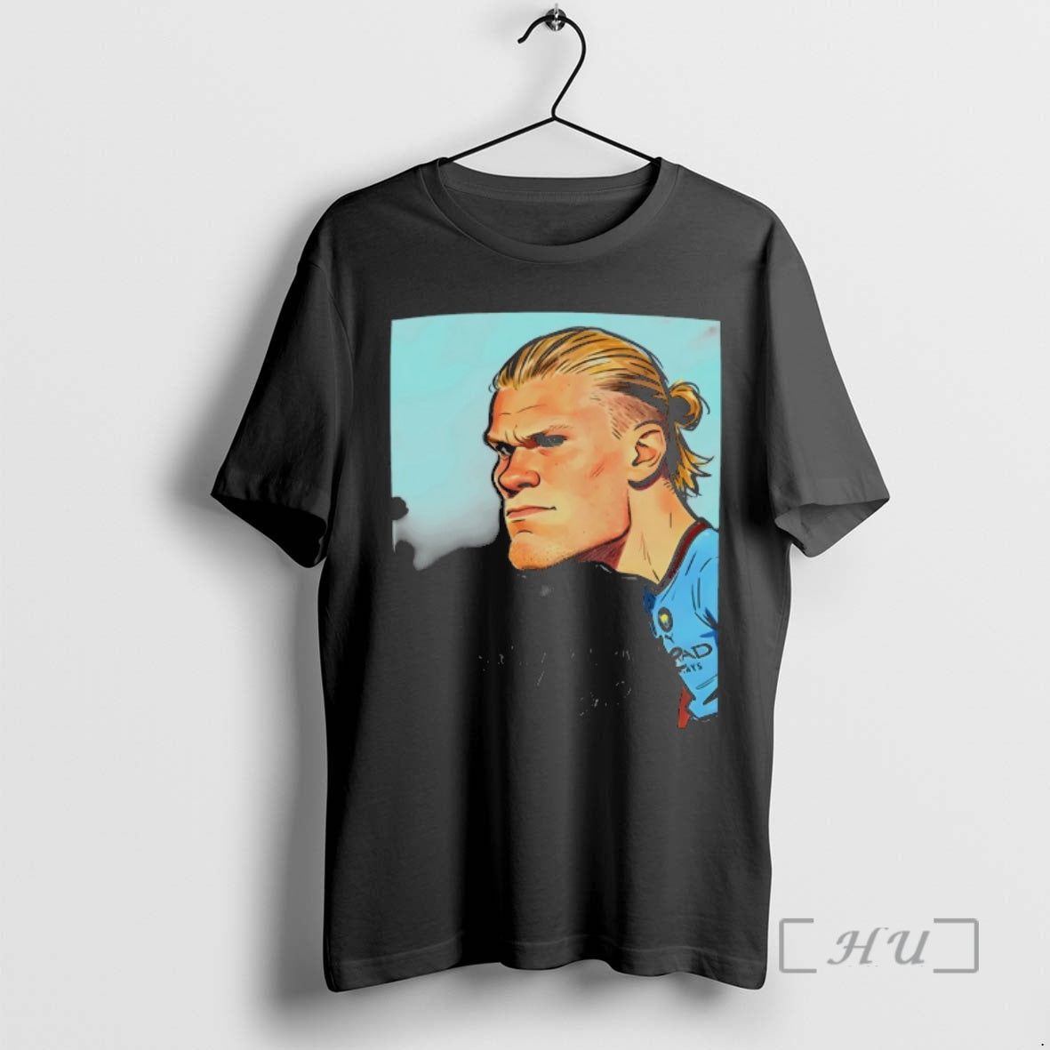 Officials Erling Haaland Cartoon Manchester City - Adult & Kids T-Shirts, Sweatshirts & Hoodies apparel design preview 1
