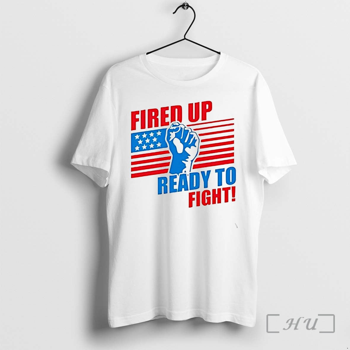 Officials Fired Up And Ready To Go Usa Flag - Adult & Kids T-Shirts, Sweatshirts & Hoodies apparel design preview 1