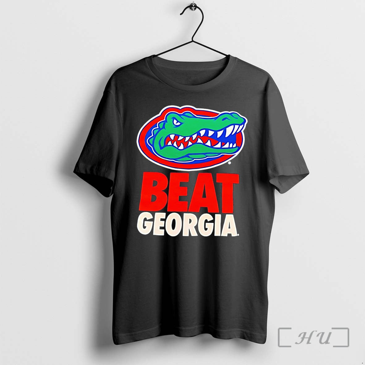Officials Florida Gators Beat Georgia Mascot Logo - Adult & Kids T-Shirts, Sweatshirts & Hoodies apparel design preview 1
