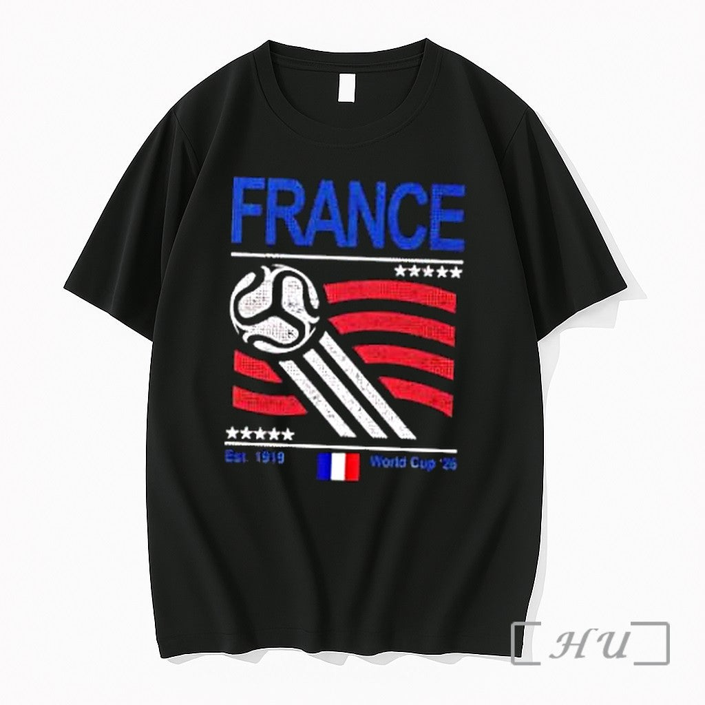 Officials France Soccer World Cup 2026 Premium - Adult & Kids T-Shirts, Sweatshirts & Hoodies apparel design preview 1