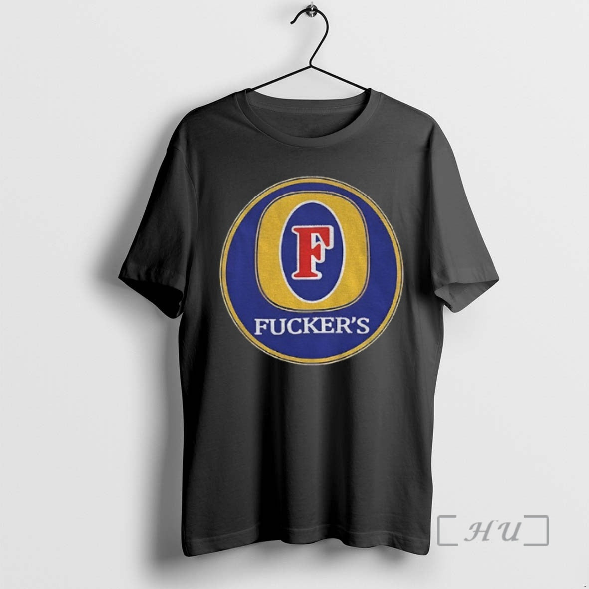 Officials Fuckers Fosters Lager Parody Logo - Adult & Kids T-Shirts, Sweatshirts & Hoodies apparel design preview 1