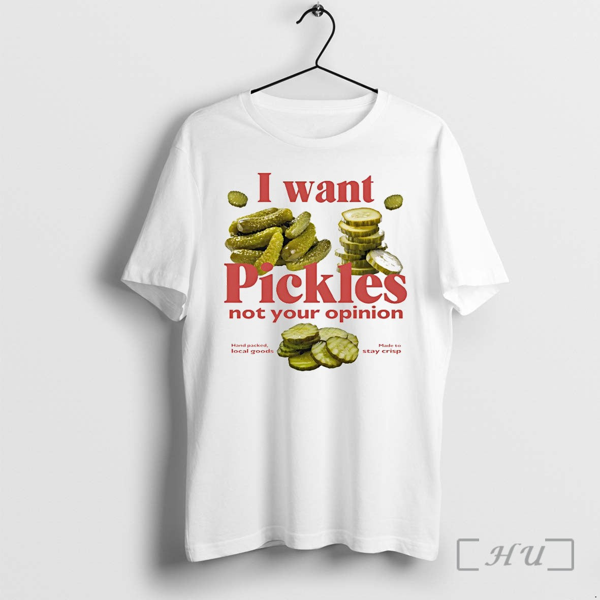 Officials Funny Pickles I Want Not Your Opinion - Adult & Kids T-Shirts, Sweatshirts & Hoodies apparel design preview 1