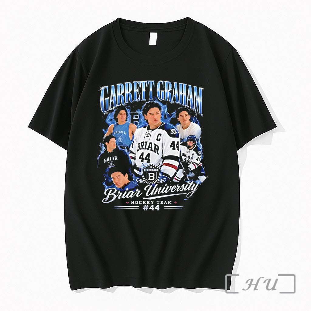 Officials Garrett Graham Briar University 44 Hockey - Adult & Kids T-Shirts, Sweatshirts & Hoodies apparel design preview 1