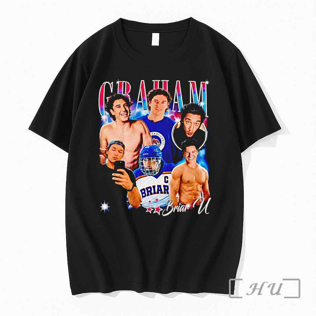 Officials Garrett Graham Briar University Hockey - Adult & Kids T-Shirts, Sweatshirts & Hoodies apparel design preview 1