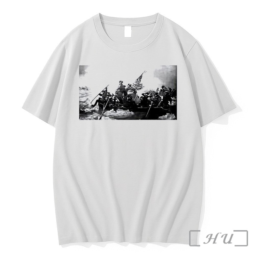Officials George Washington Crossing The Delaware - Adult & Kids T-Shirts, Sweatshirts & Hoodies apparel design preview 1