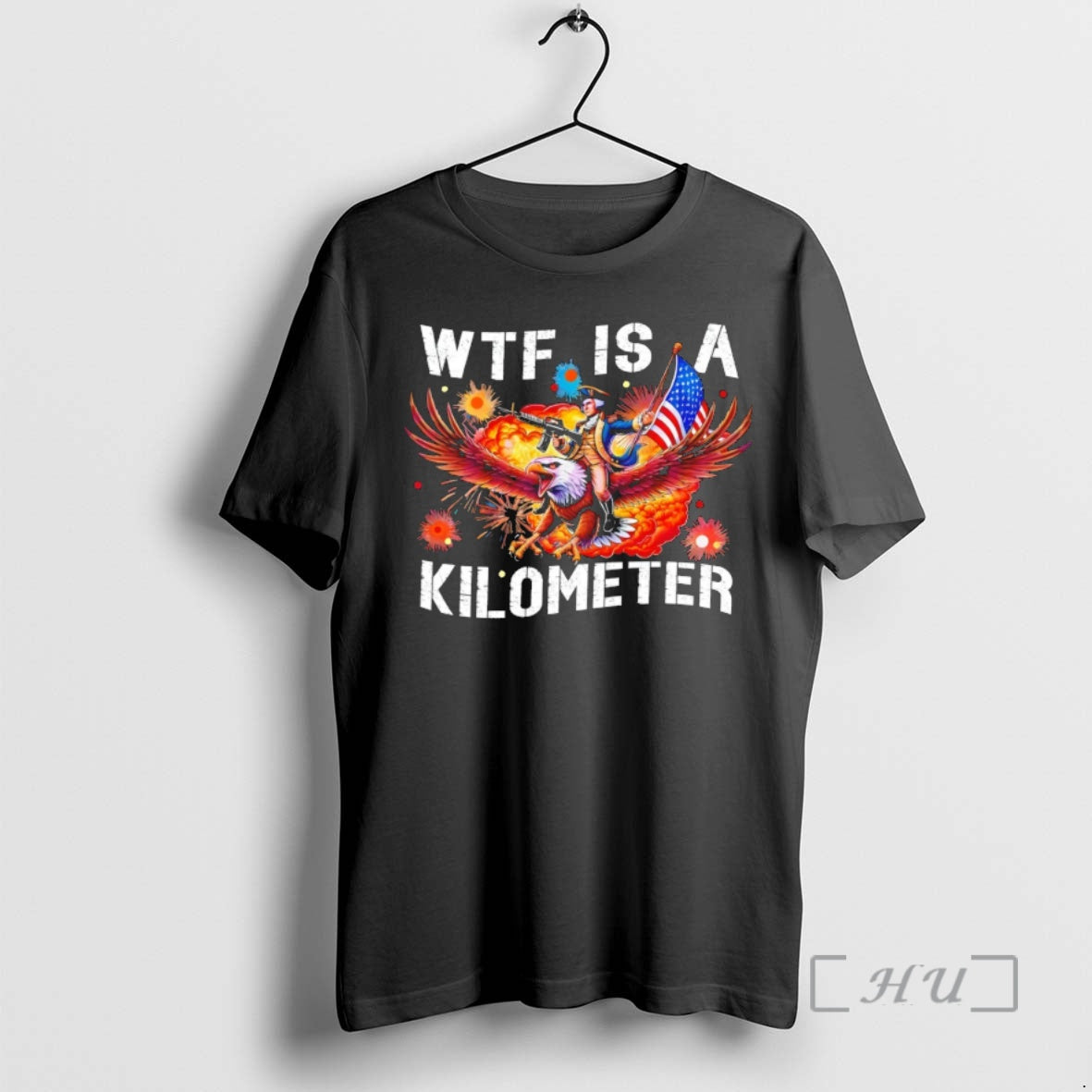 Officials George Washington Wtf Is A Kilometer - Adult & Kids T-Shirts, Sweatshirts & Hoodies apparel design preview 1