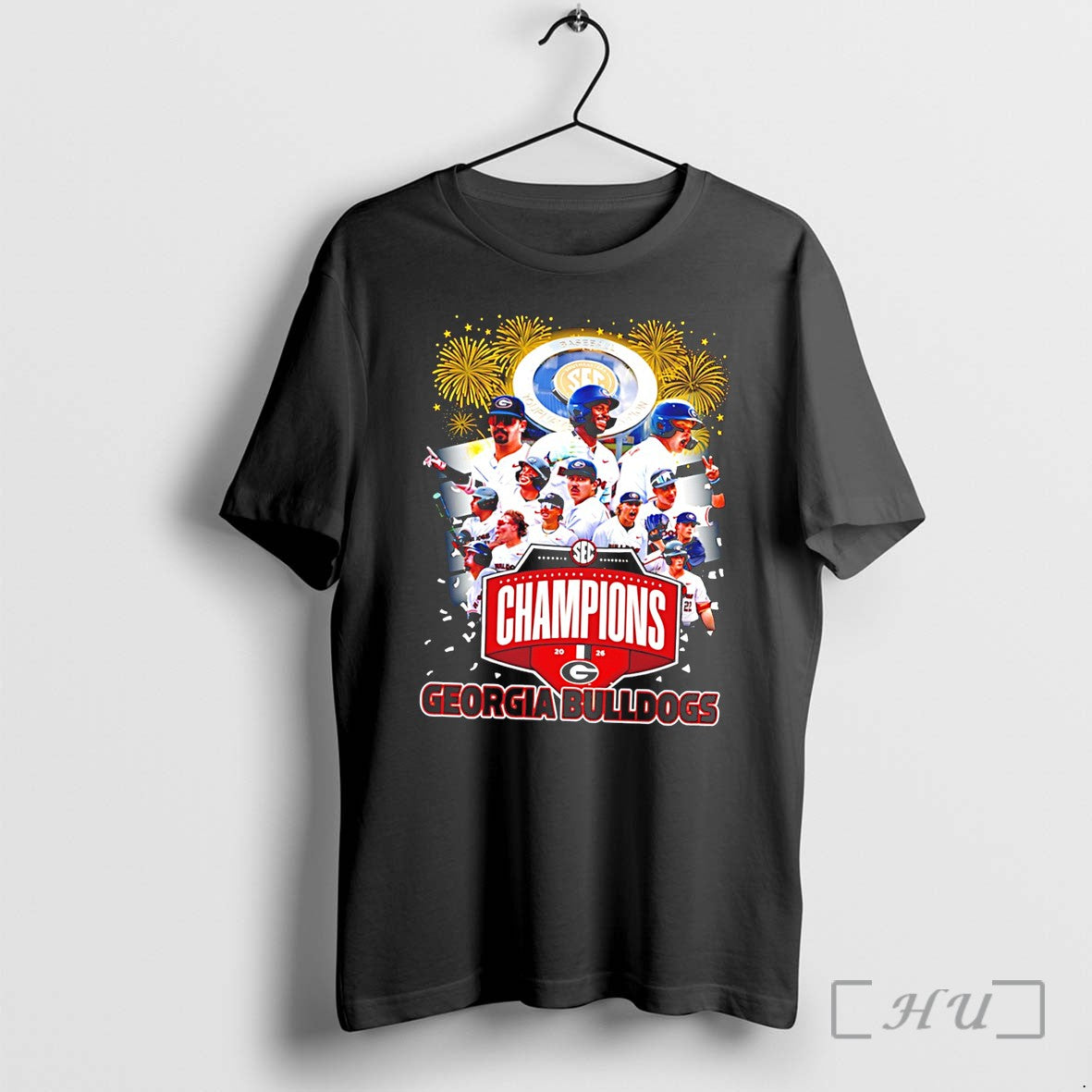 Officials Georgia Bulldogs 2026 Sec Southeastern - Adult & Kids T-Shirts, Sweatshirts & Hoodies apparel design preview 1