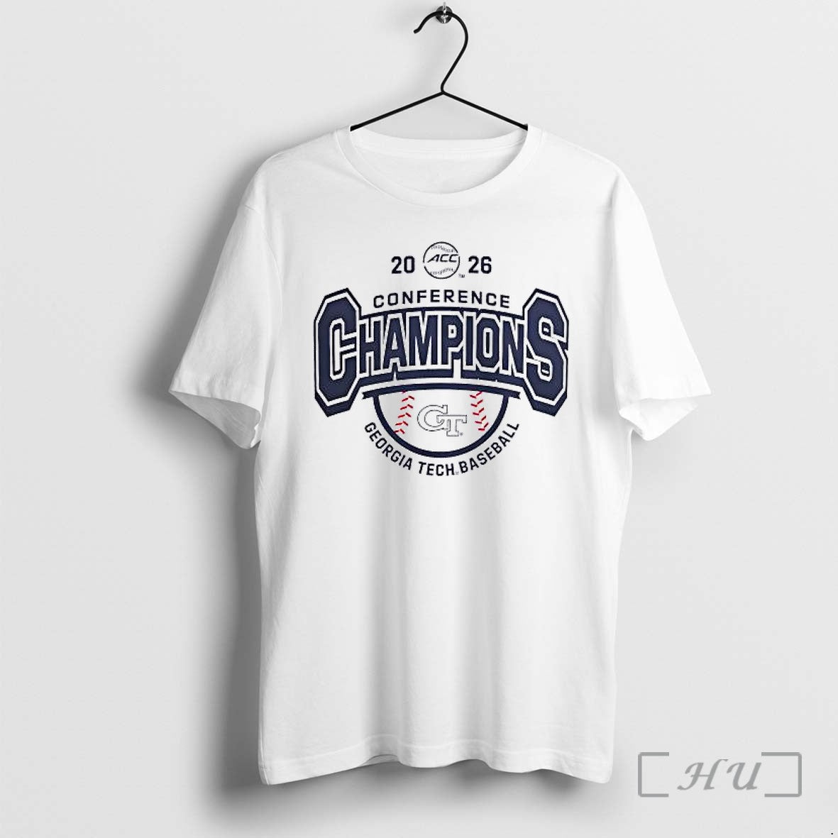 Officials Georgia Tech Yellow Jackets Baseball Acc - Adult & Kids T-Shirts, Sweatshirts & Hoodies apparel design preview 1