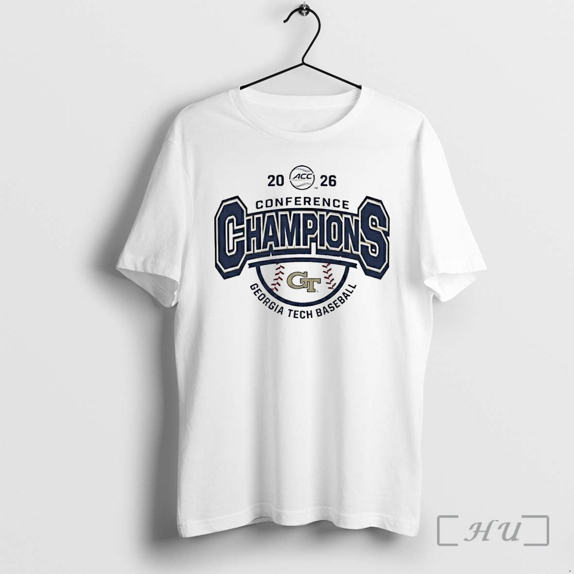 Officials Georgia Tech Yellow Jackets Baseball Acc - Adult & Kids T-Shirts, Sweatshirts & Hoodies apparel design preview 1