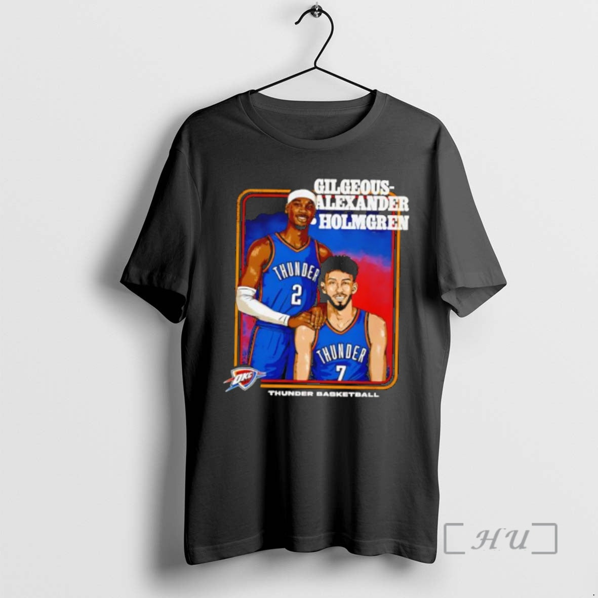 Officials Gilgeous Alexander Holmgren Oklahoma City - Adult & Kids T-Shirts, Sweatshirts & Hoodies apparel design preview 1
