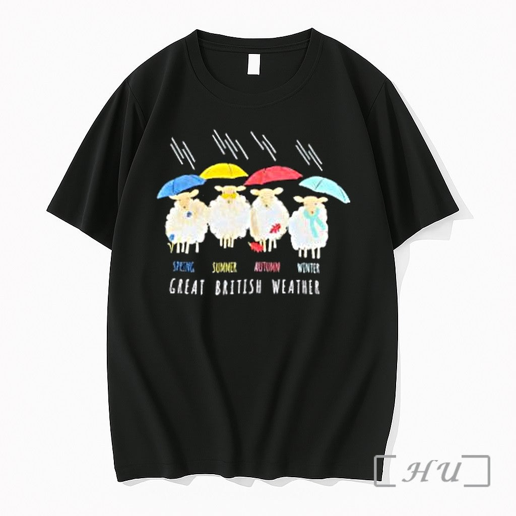 Officials Great British Weather Sparing Summer Autumn - Adult & Kids T-Shirts, Sweatshirts & Hoodies apparel design preview 1