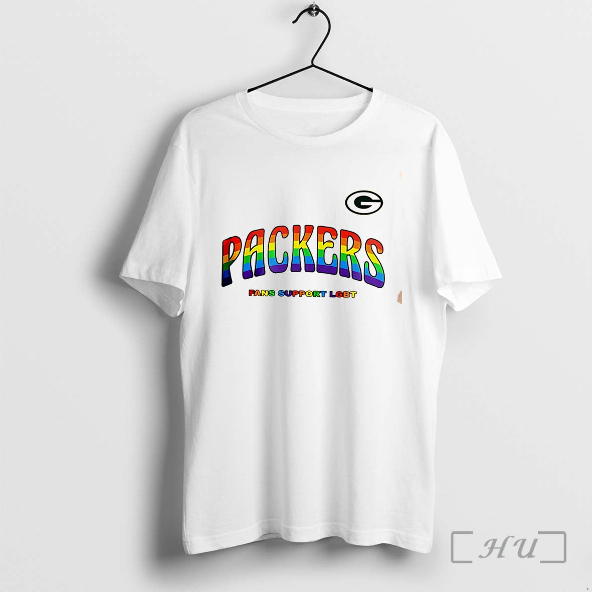 Officials Green Bay Packers Fans Support Lgbt Pride - Adult & Kids T-Shirts, Sweatshirts & Hoodies apparel design preview 1