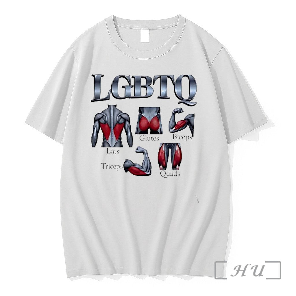 Officials Gym Lgbtq Lats Glutes Biceps Triceps Quads - Adult & Kids T-Shirts, Sweatshirts & Hoodies apparel design preview 1