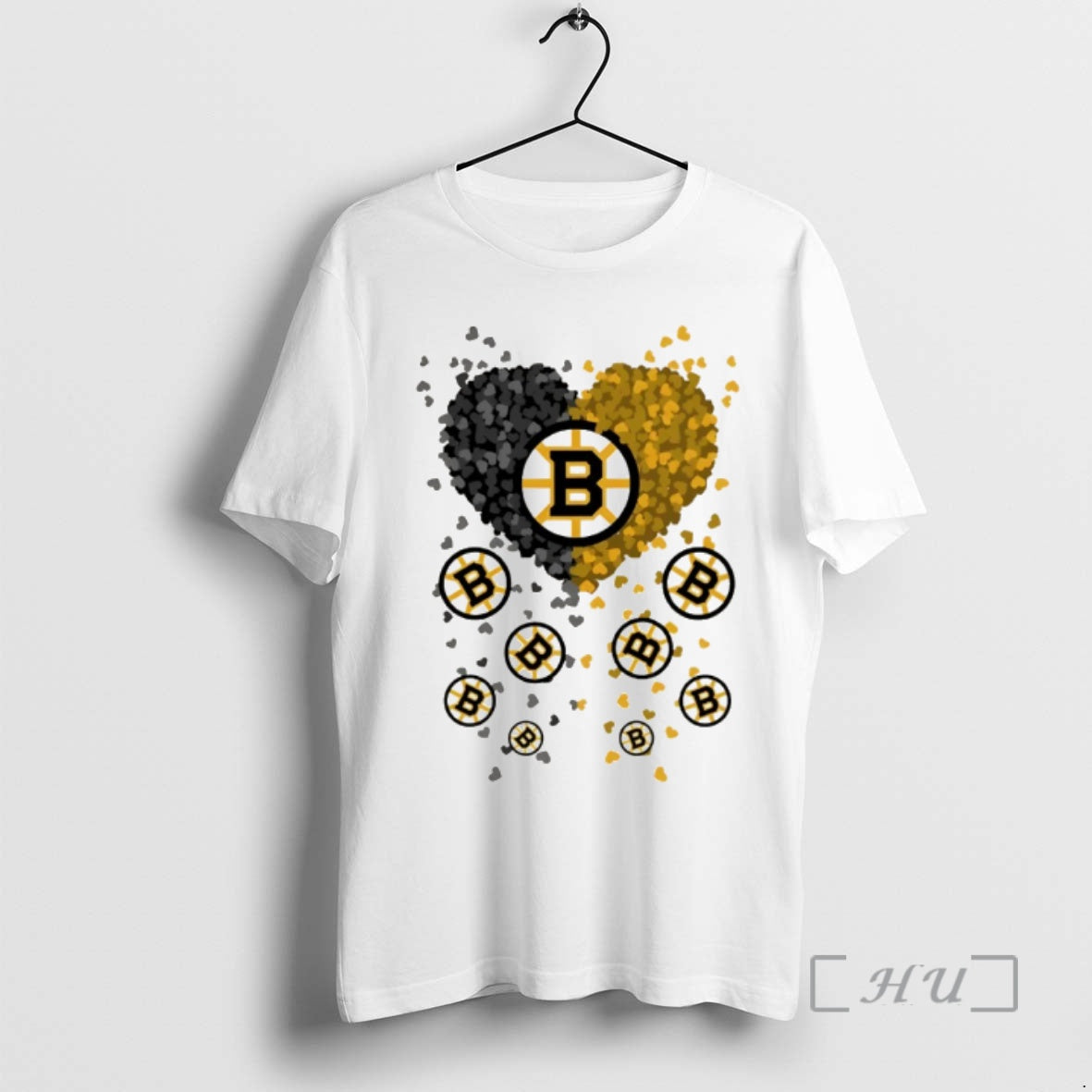 Officials Heart Of Boston Bruins Hockey Nhl 2026 - Adult & Kids T-Shirts, Sweatshirts & Hoodies apparel design preview 1