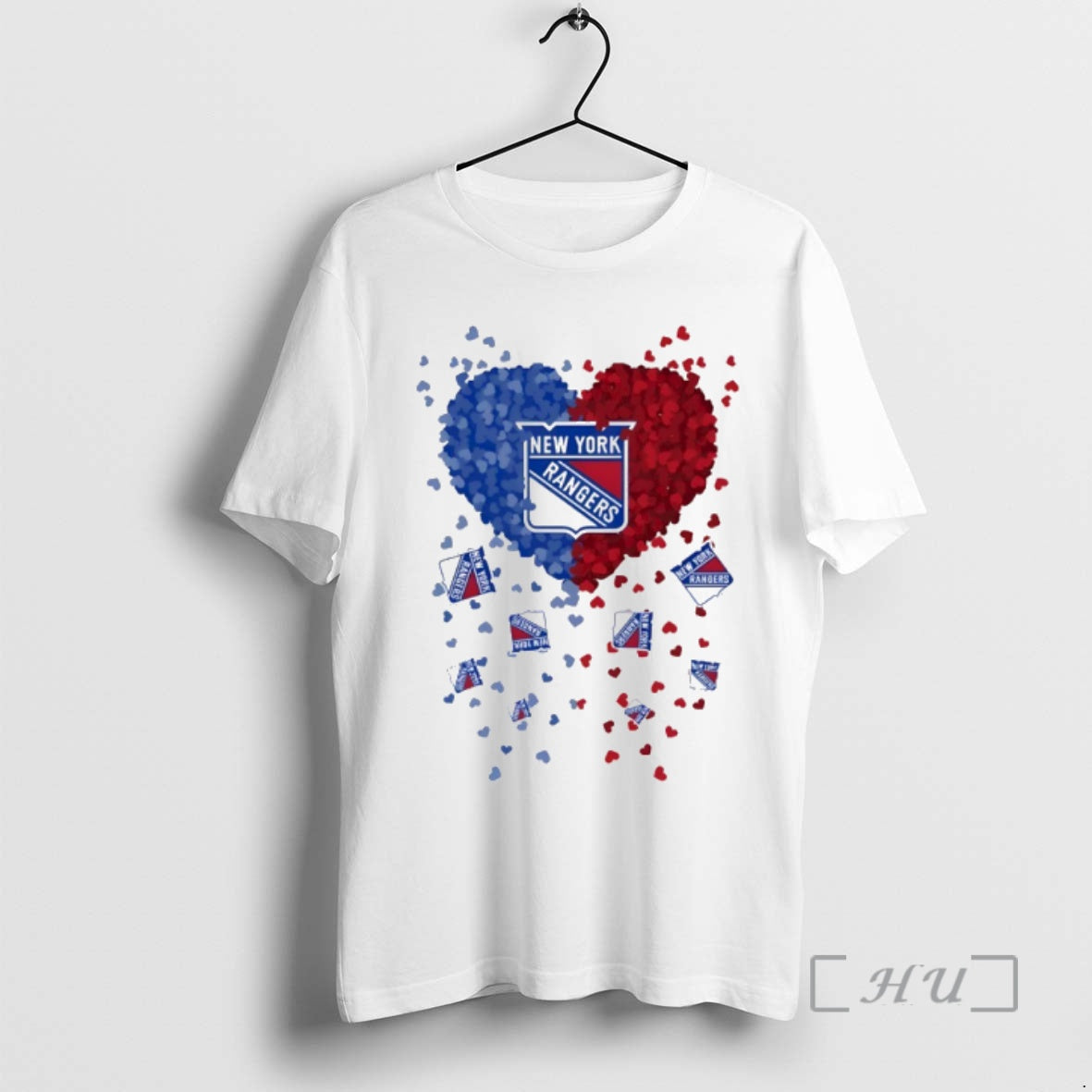 Officials Heart Of New York Rangers Hockey Nhl 2026 - Adult & Kids T-Shirts, Sweatshirts & Hoodies apparel design preview 1