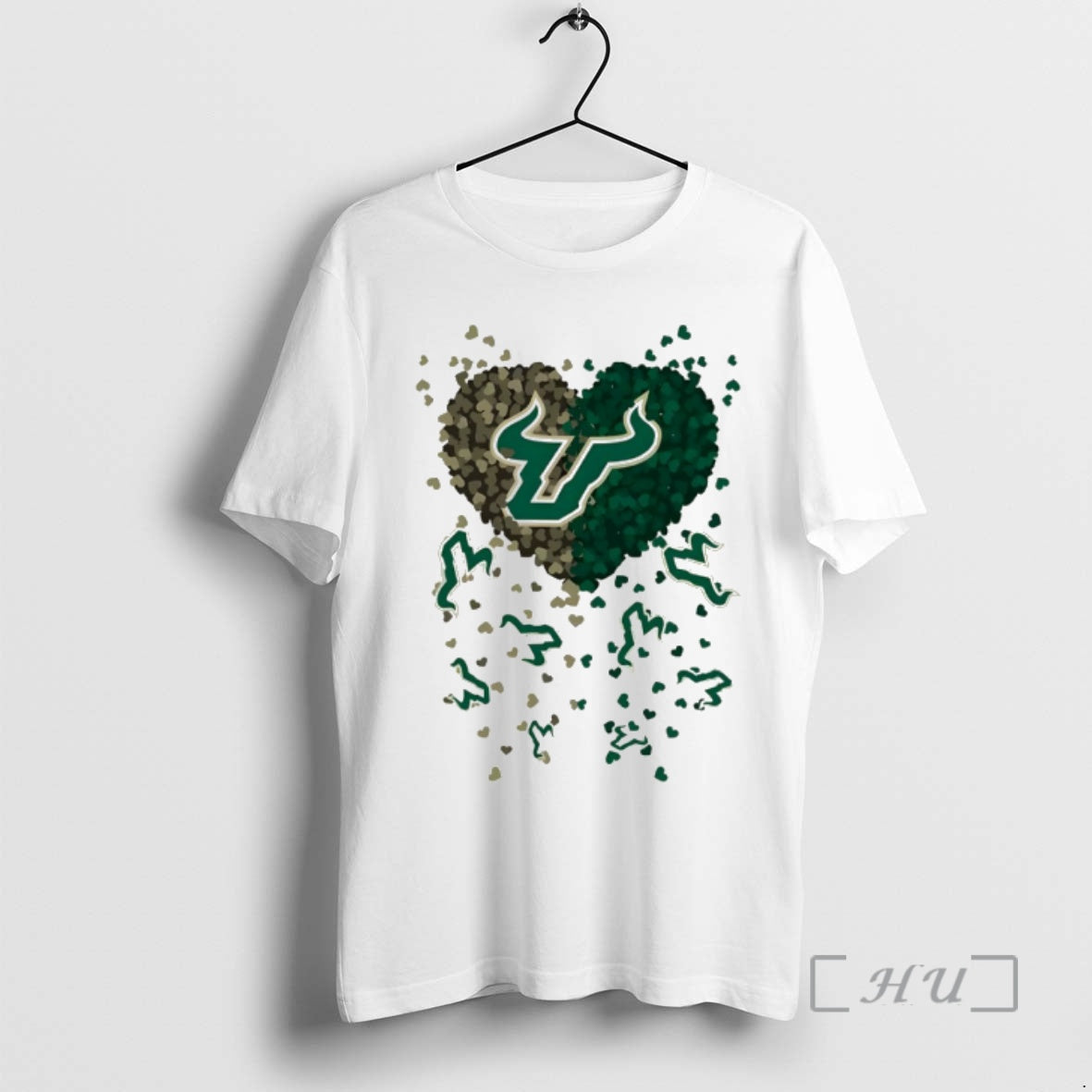 Officials Heart Of South Florida Bulls 2026 - Adult & Kids T-Shirts, Sweatshirts & Hoodies apparel design preview 1