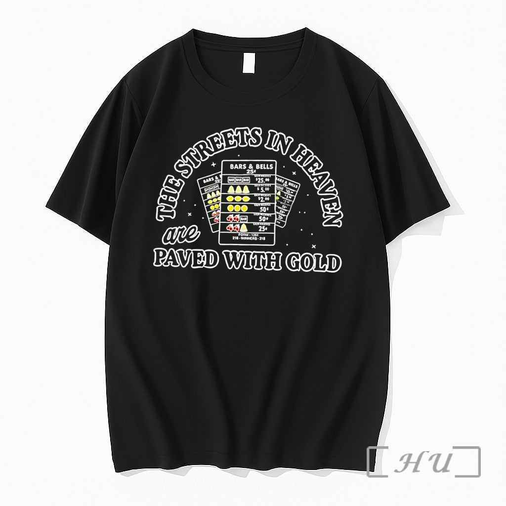 Officials Heaven Paved With Gold Bars And Bells Black - Adult & Kids T-Shirts, Sweatshirts & Hoodies apparel design preview 1