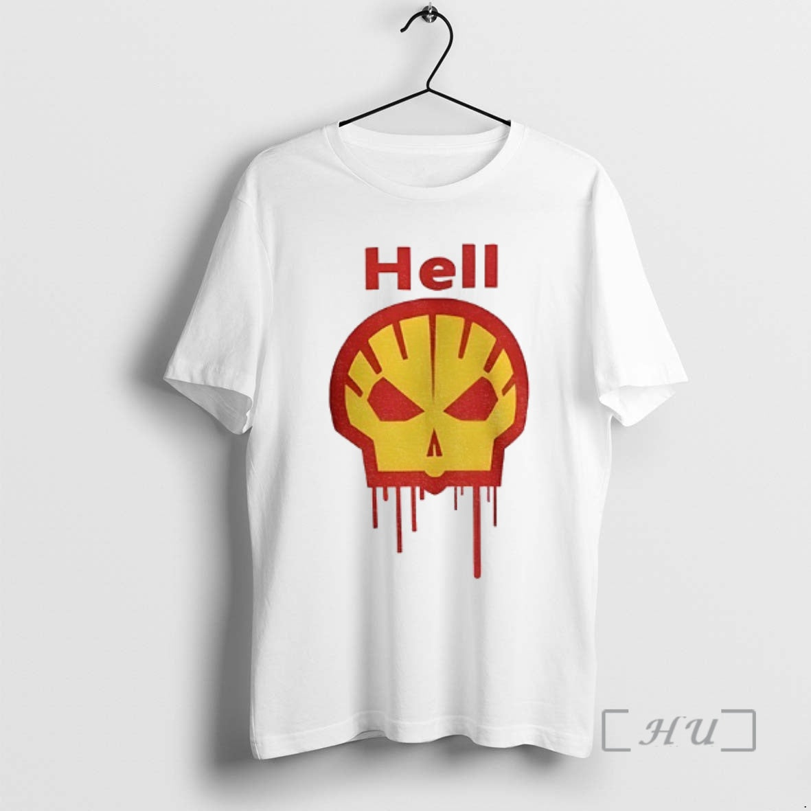 Officials Hell Shell Parody Logo - Adult & Kids T-Shirts, Sweatshirts & Hoodies apparel design preview 1