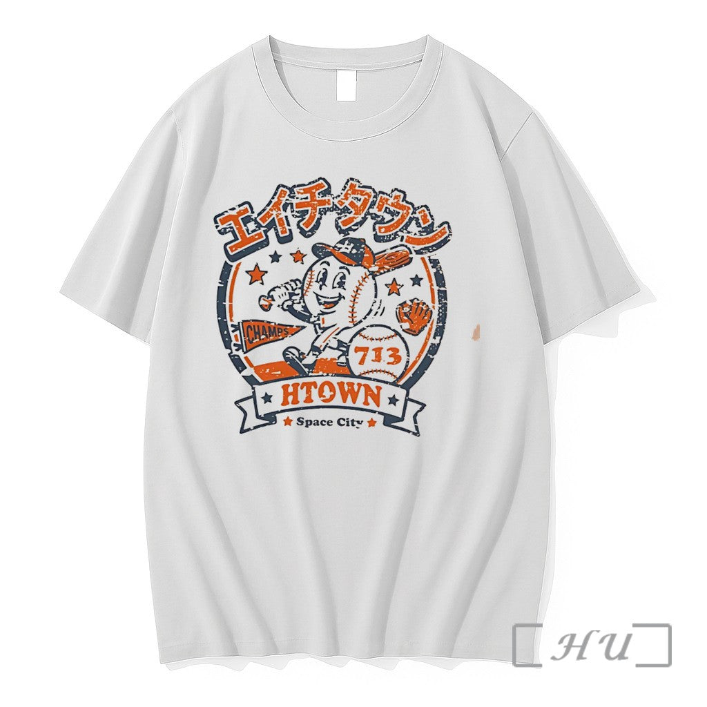 Officials Houston Astros Htown Katakana Space City - Adult & Kids T-Shirts, Sweatshirts & Hoodies apparel design preview 1