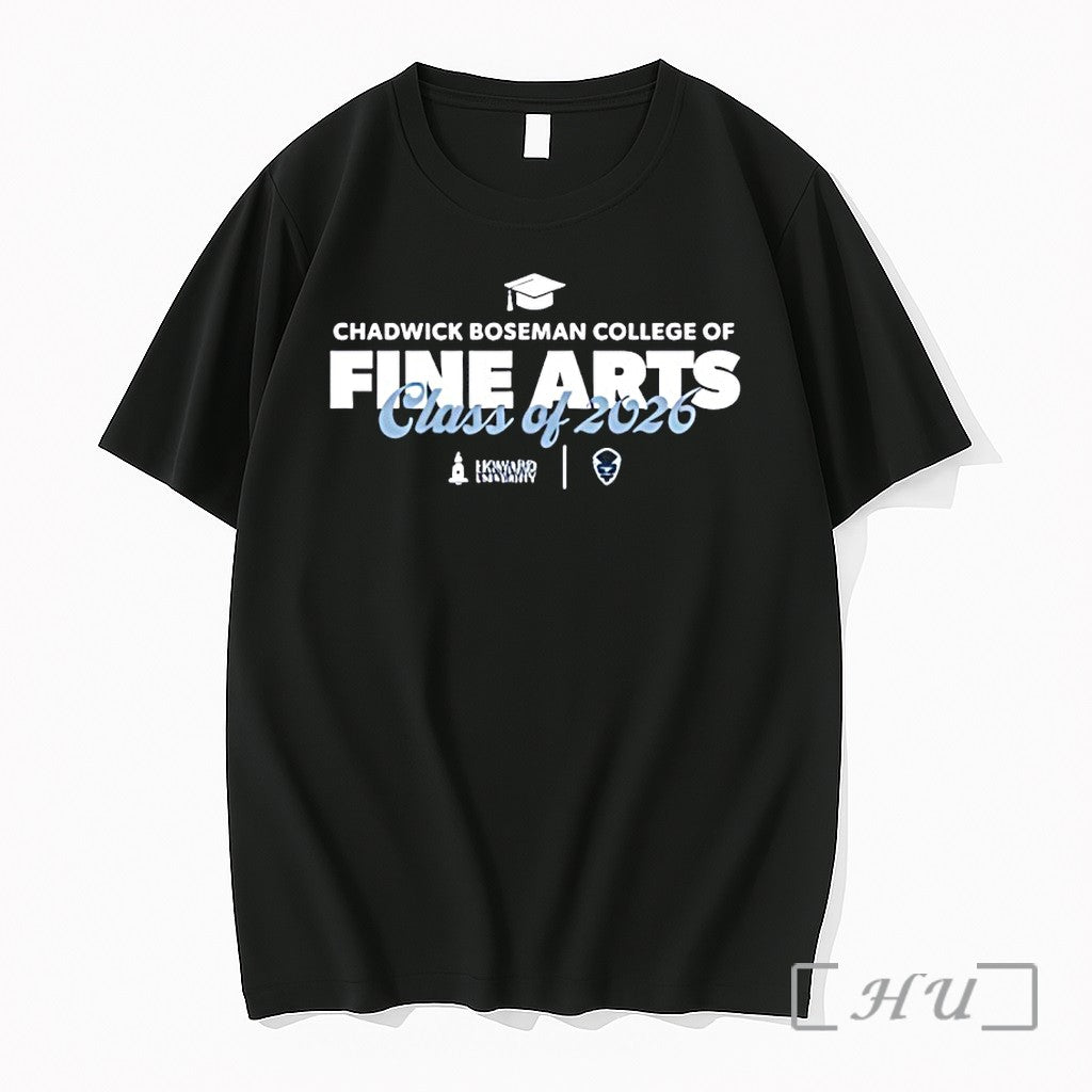 Officials Howard University Chadwick Boseman College - Adult & Kids T-Shirts, Sweatshirts & Hoodies apparel design preview 1