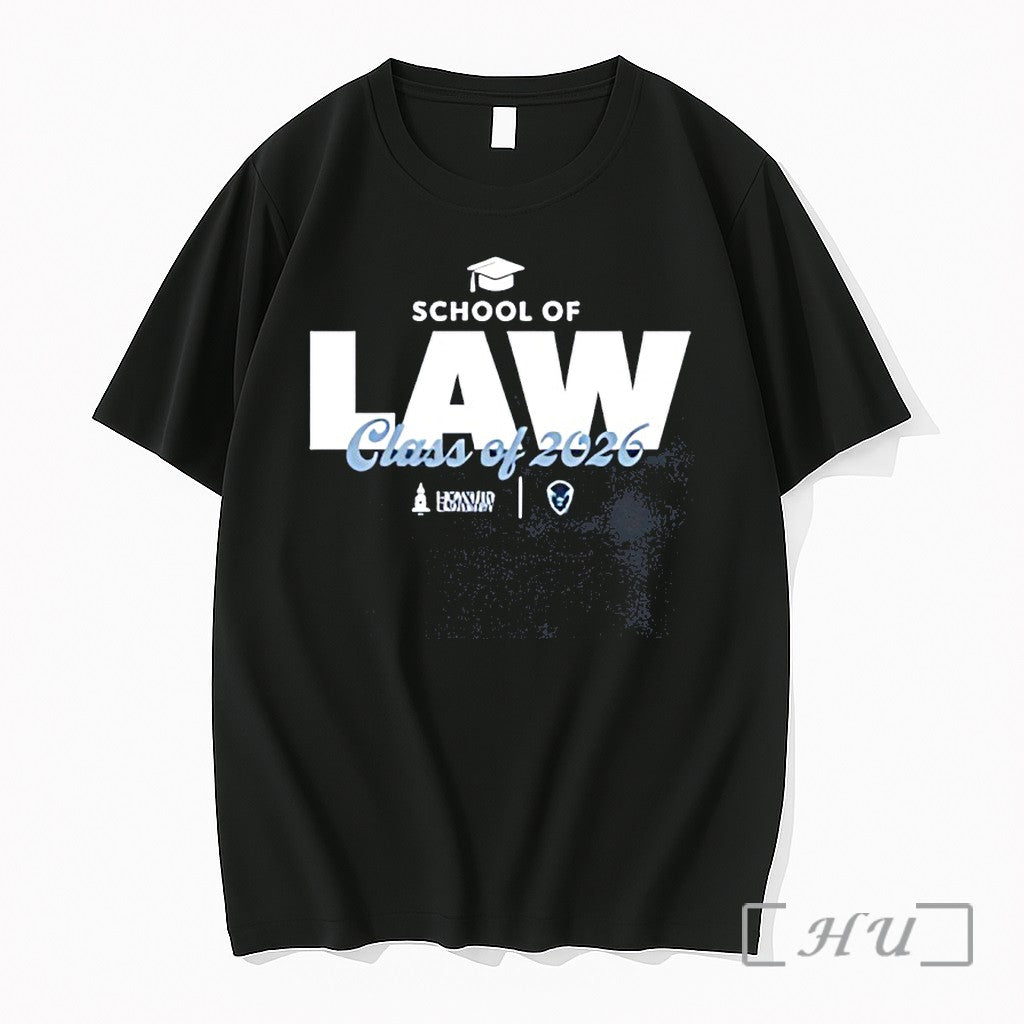 Officials Howard University School Of Law Class 2026 - Adult & Kids T-Shirts, Sweatshirts & Hoodies apparel design preview 1