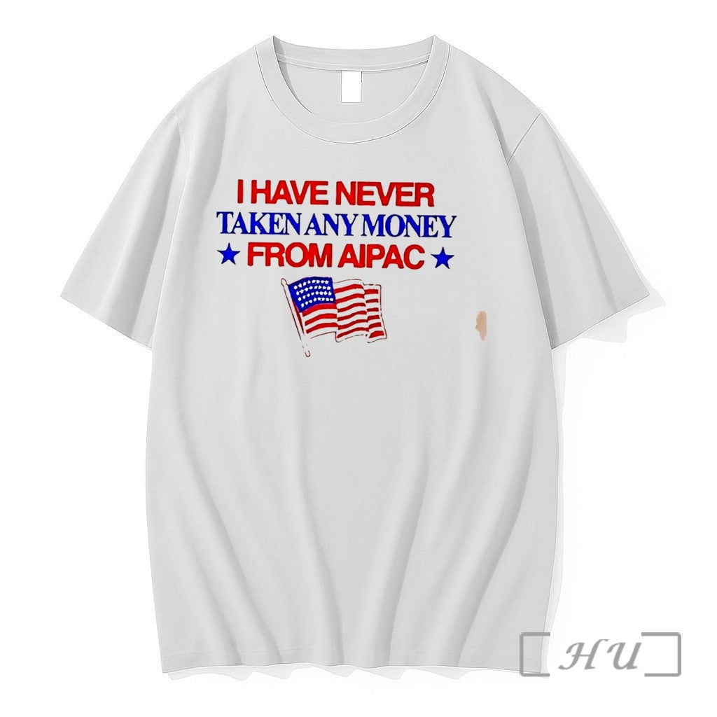 Officials I Have Never Taken Any Money From Aipac - Adult & Kids T-Shirts, Sweatshirts & Hoodies apparel design preview 1