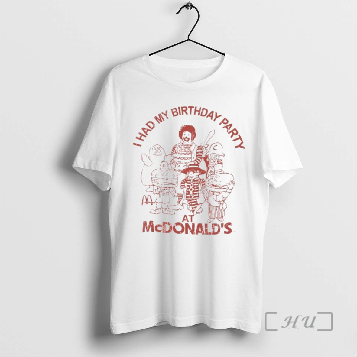 Officials I Had My Birthday Party At Mcdonalds - Adult & Kids T-Shirts, Sweatshirts & Hoodies apparel design preview 1