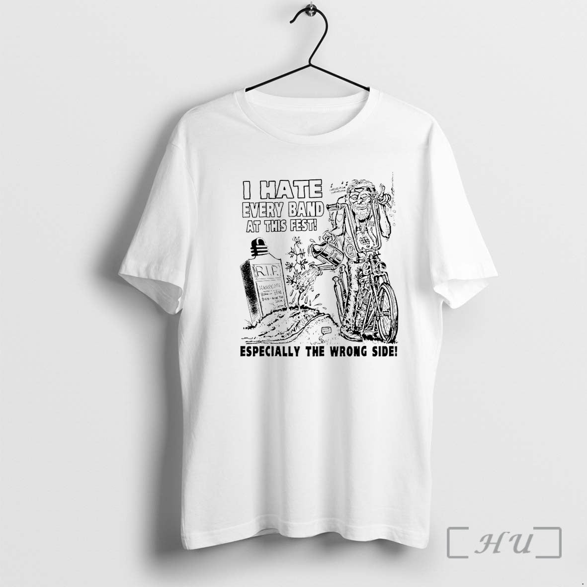 Officials I Hate Every Band At This Fest Biker - Adult & Kids T-Shirts, Sweatshirts & Hoodies apparel design preview 1