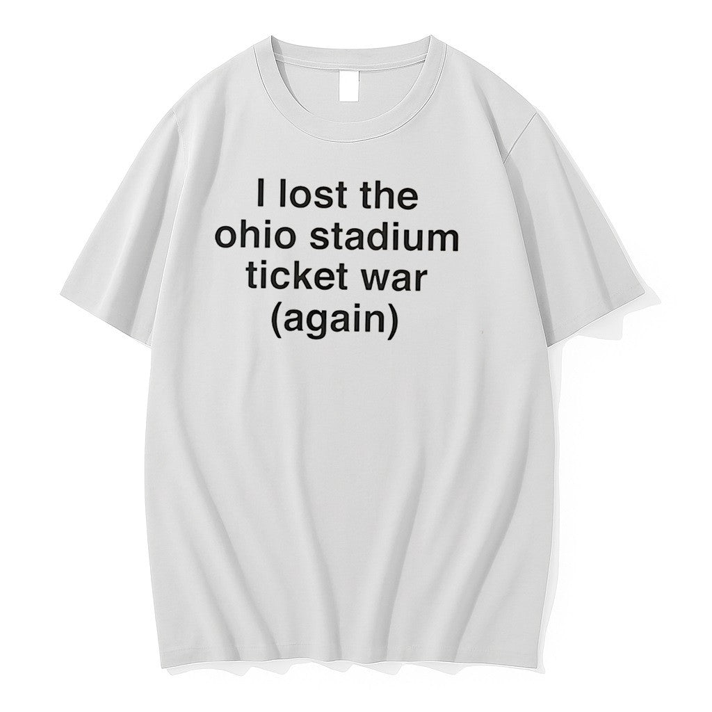 Officials I Lost The Ohio Stadium Ticket War Again - Adult & Kids T-Shirts, Sweatshirts & Hoodies apparel design preview 1