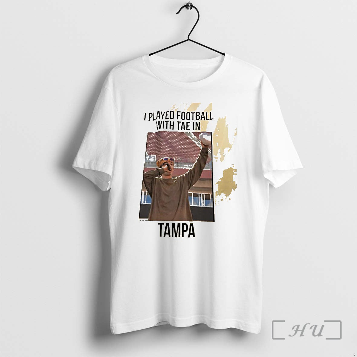 Officials I Played Football With Tae In Tampa - Adult & Kids T-Shirts, Sweatshirts & Hoodies apparel design preview 1