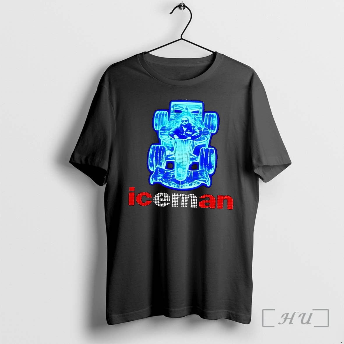 Officials Iceman Kimi Raikkonen F1 Driver Holographic - Adult & Kids T-Shirts, Sweatshirts & Hoodies apparel design preview 1