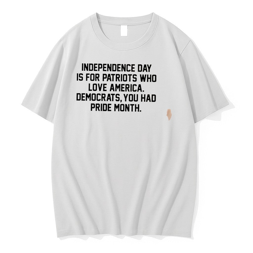 Officials Independence Day Is For Patriots Who Love - Adult & Kids T-Shirts, Sweatshirts & Hoodies apparel design preview 1