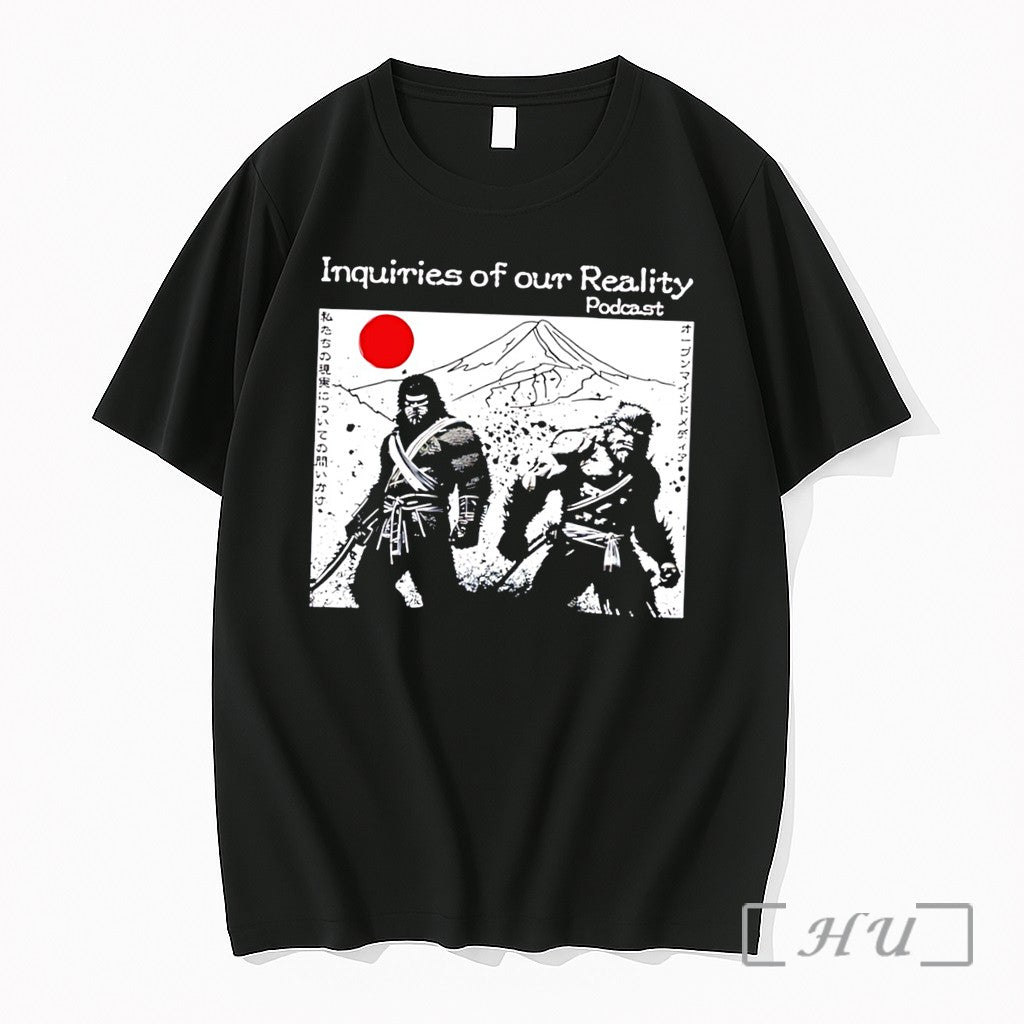 Officials Inquiries Of Our Reailty Podcast With - Adult & Kids T-Shirts, Sweatshirts & Hoodies apparel design preview 1