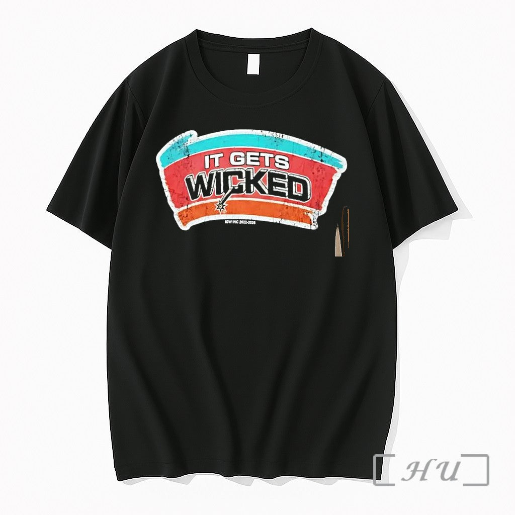 Officials It Gets Wicked Spurs Fiesta Distressed - Adult & Kids T-Shirts, Sweatshirts & Hoodies apparel design preview 1