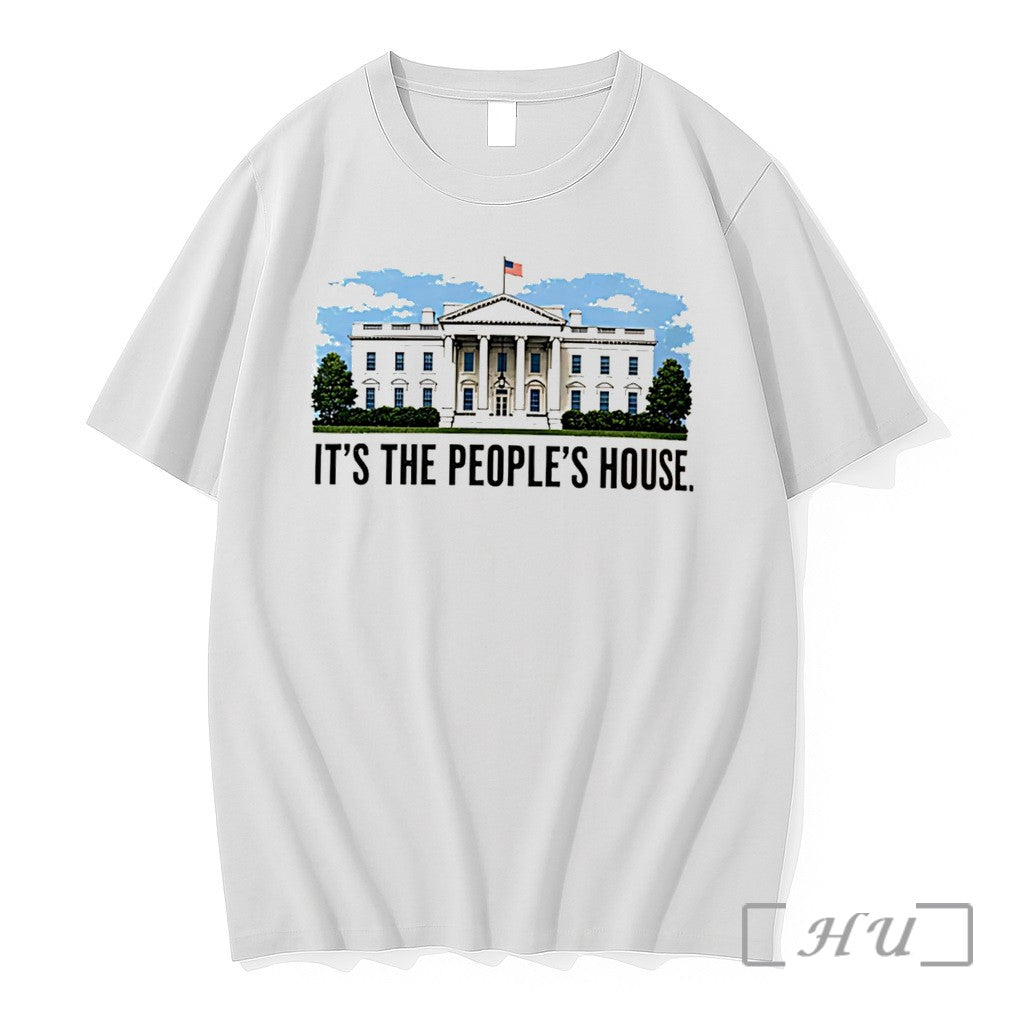 Officials Its The Peoples House Donald Trump - Adult & Kids T-Shirts, Sweatshirts & Hoodies apparel design preview 1