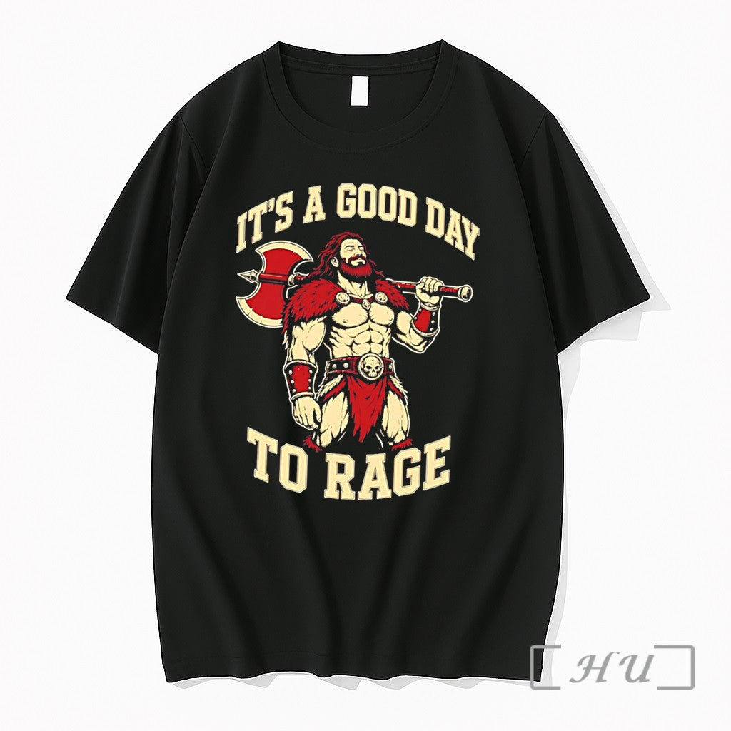 Officials Its A Good Day To Rage Smiling Knight - Adult & Kids T-Shirts, Sweatshirts & Hoodies apparel design preview 1