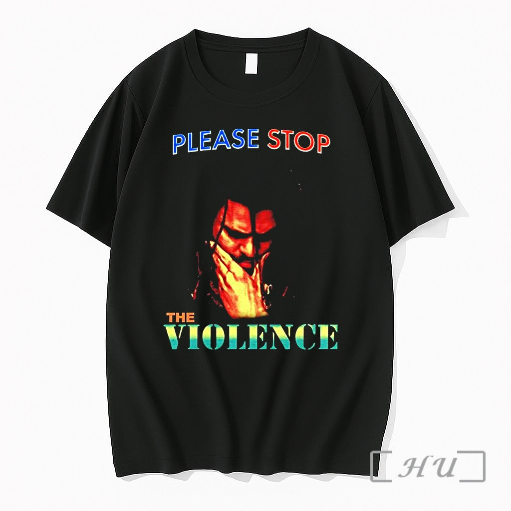 Officials J Cole Please Stop The Violence Premium - Adult & Kids T-Shirts, Sweatshirts & Hoodies apparel design preview 1