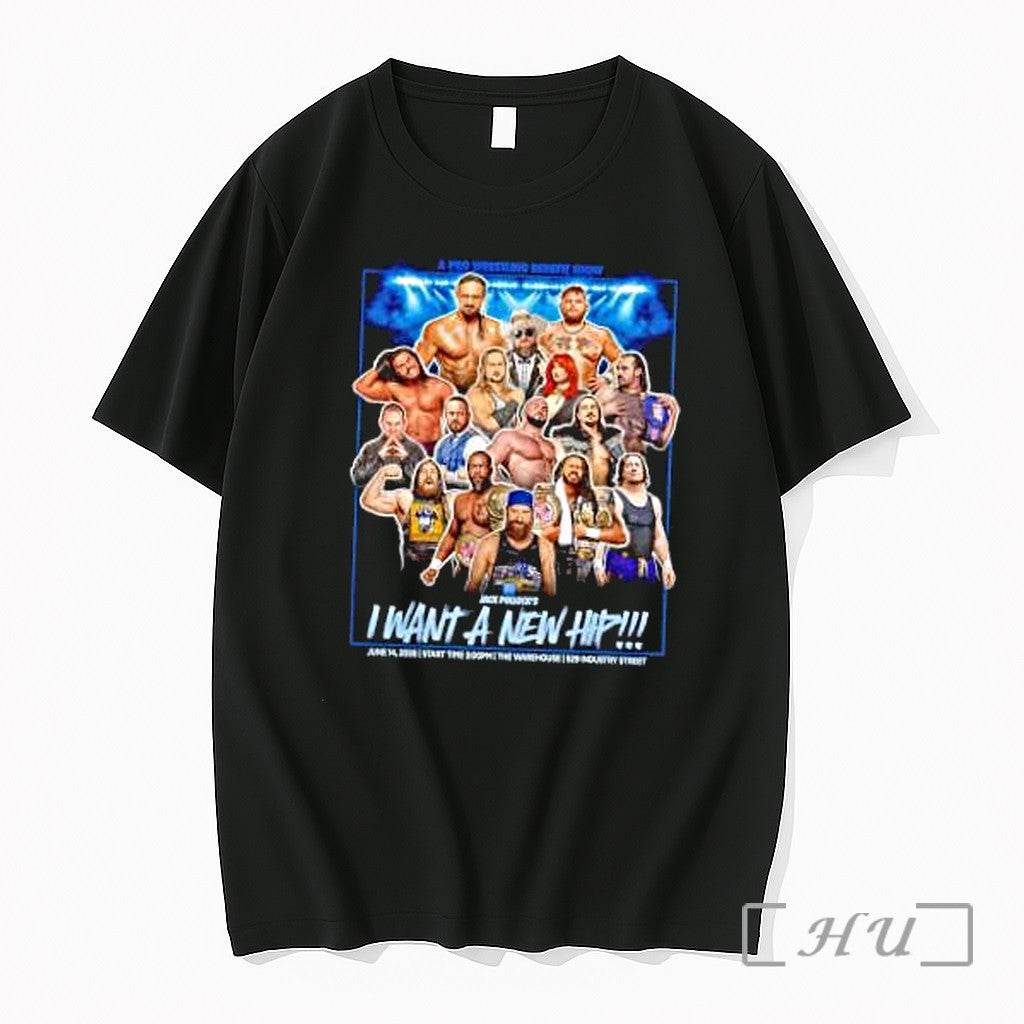 Officials Jack Pollocks I Want A New Hip Shit - Adult & Kids T-Shirts, Sweatshirts & Hoodies apparel design preview 1