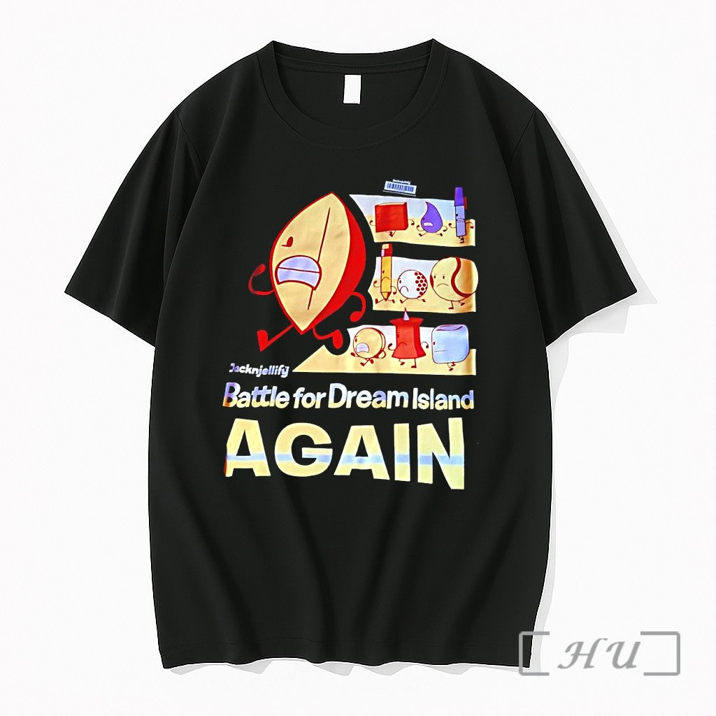 Officials Jacknjellify Battle For Dream Island Again - Adult & Kids T-Shirts, Sweatshirts & Hoodies apparel design preview 1