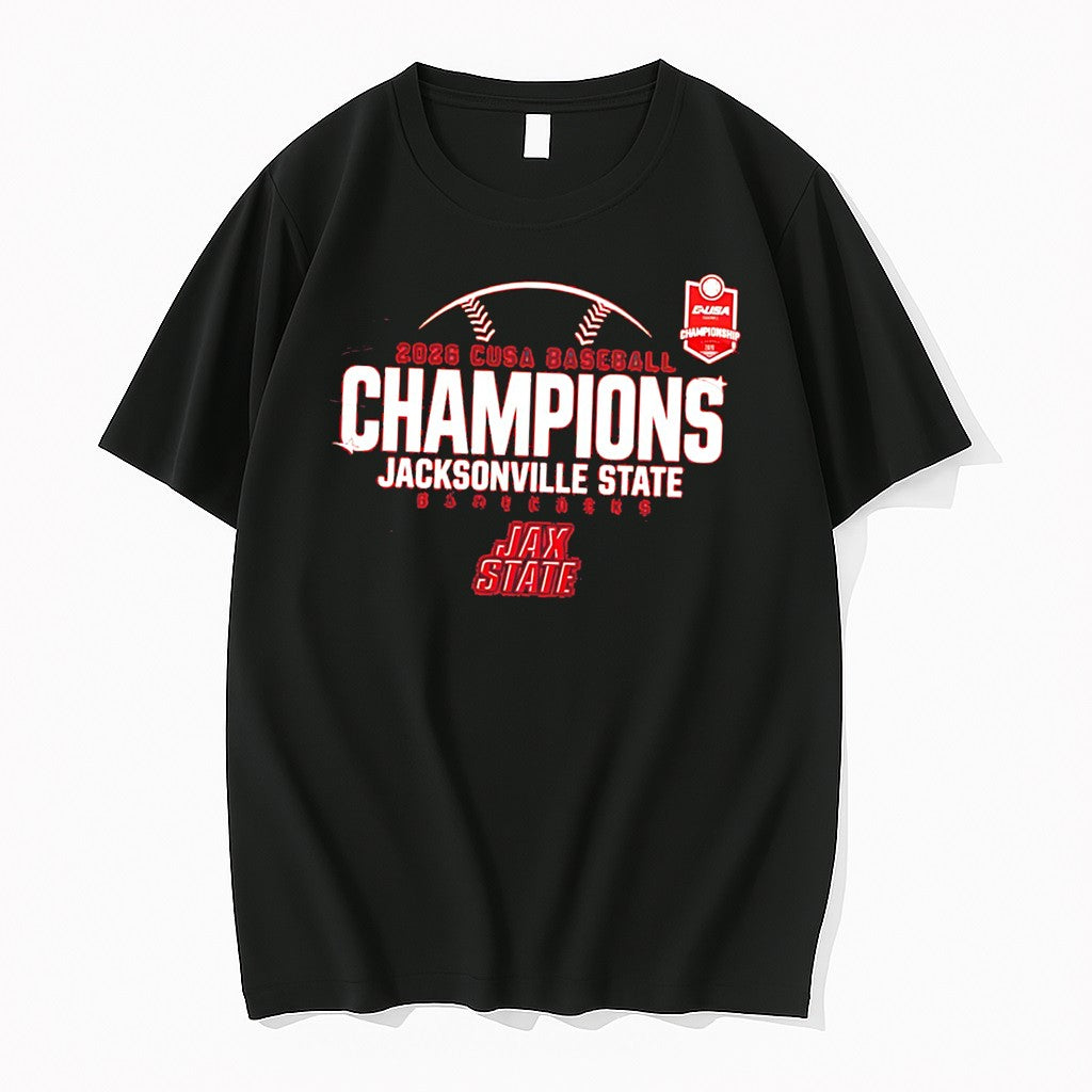 Officials Jacksonville State Gamecocks 2026 - Adult & Kids T-Shirts, Sweatshirts & Hoodies apparel design preview 1