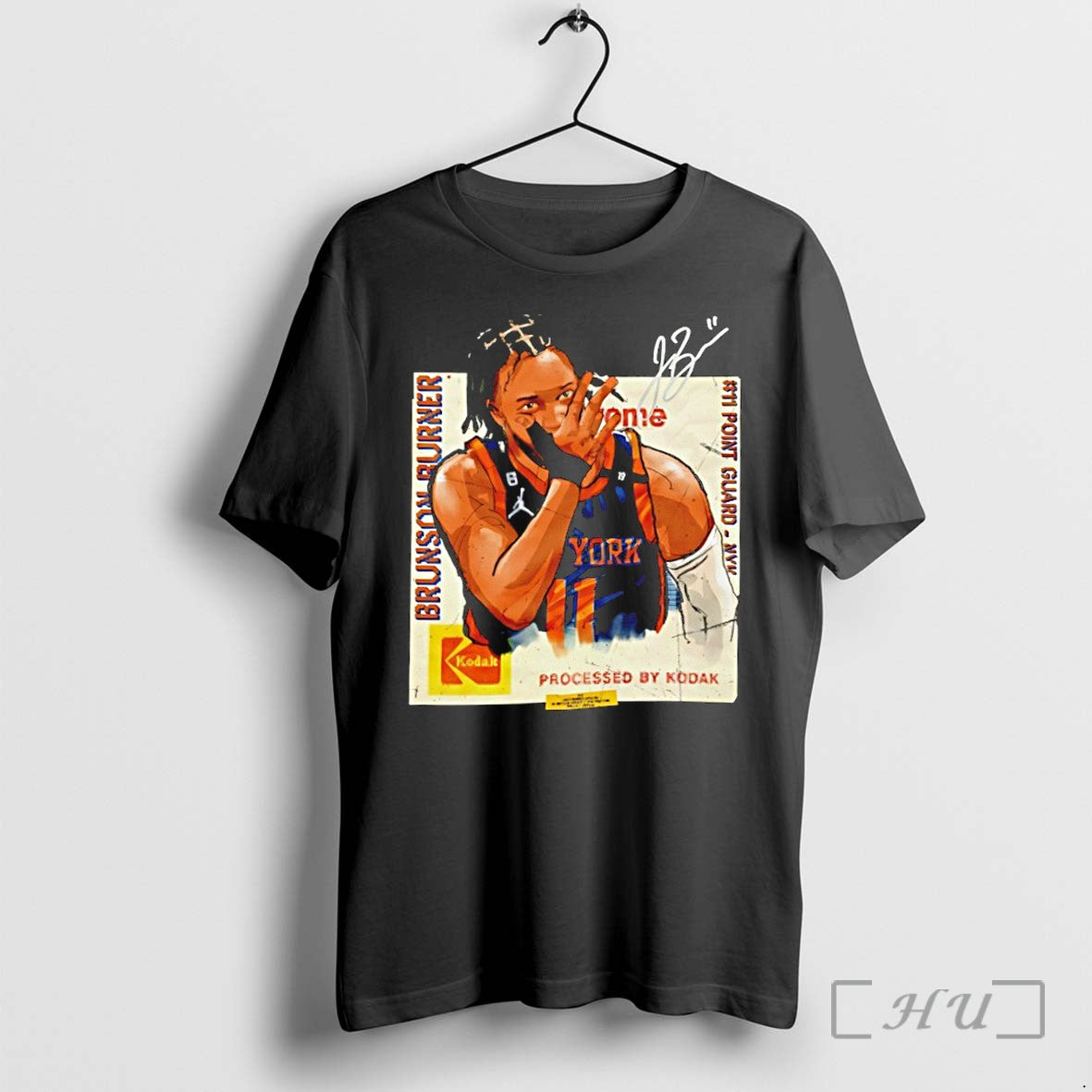 Officials Jalen Brunson Burner 1a New York Basketball - Adult & Kids T-Shirts, Sweatshirts & Hoodies apparel design preview 1