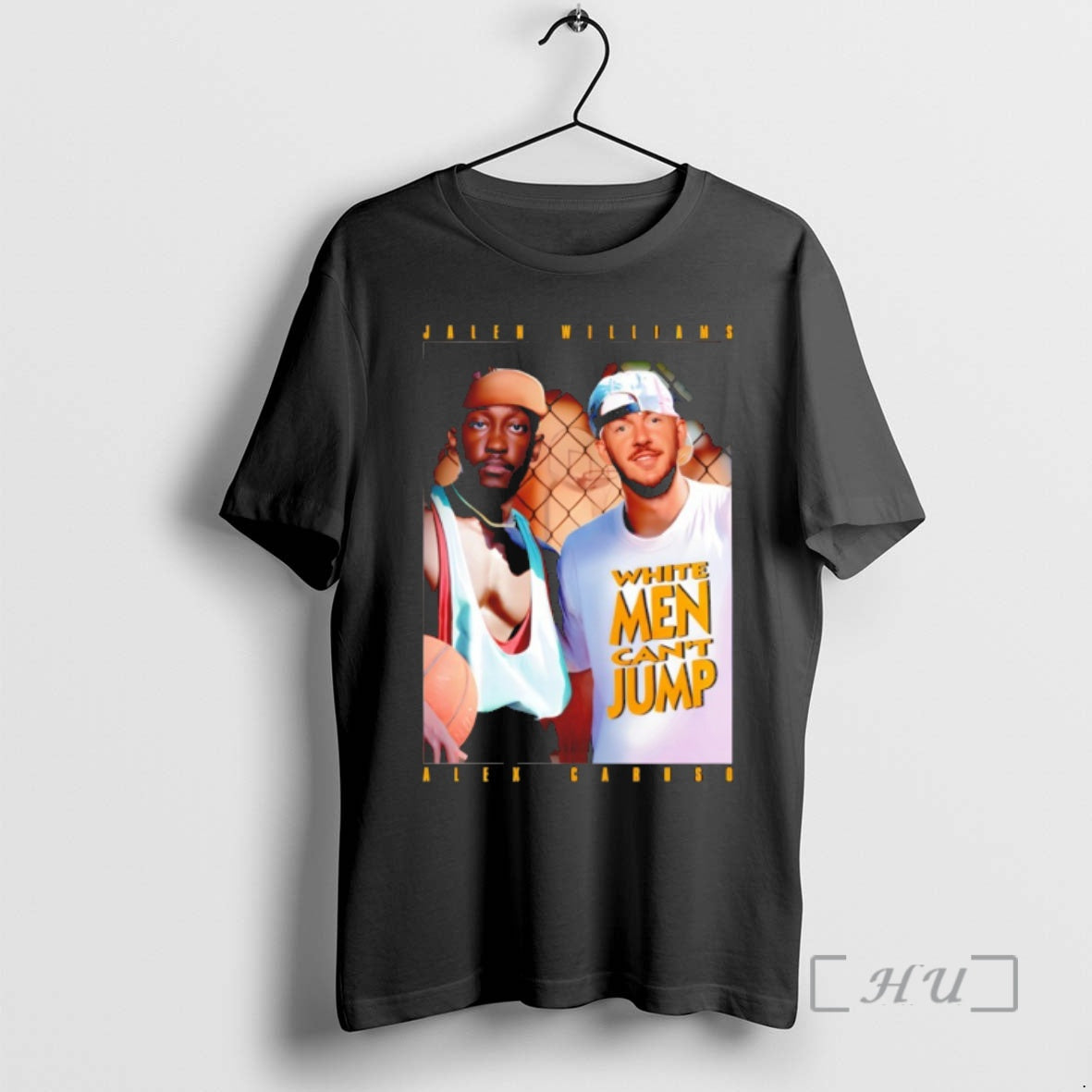 Officials Jalen Williams And Alex Caruso White Men - Adult & Kids T-Shirts, Sweatshirts & Hoodies apparel design preview 1