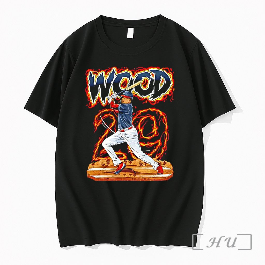 Officials James Wood Washington Nationals Baseball - Adult & Kids T-Shirts, Sweatshirts & Hoodies apparel design preview 1