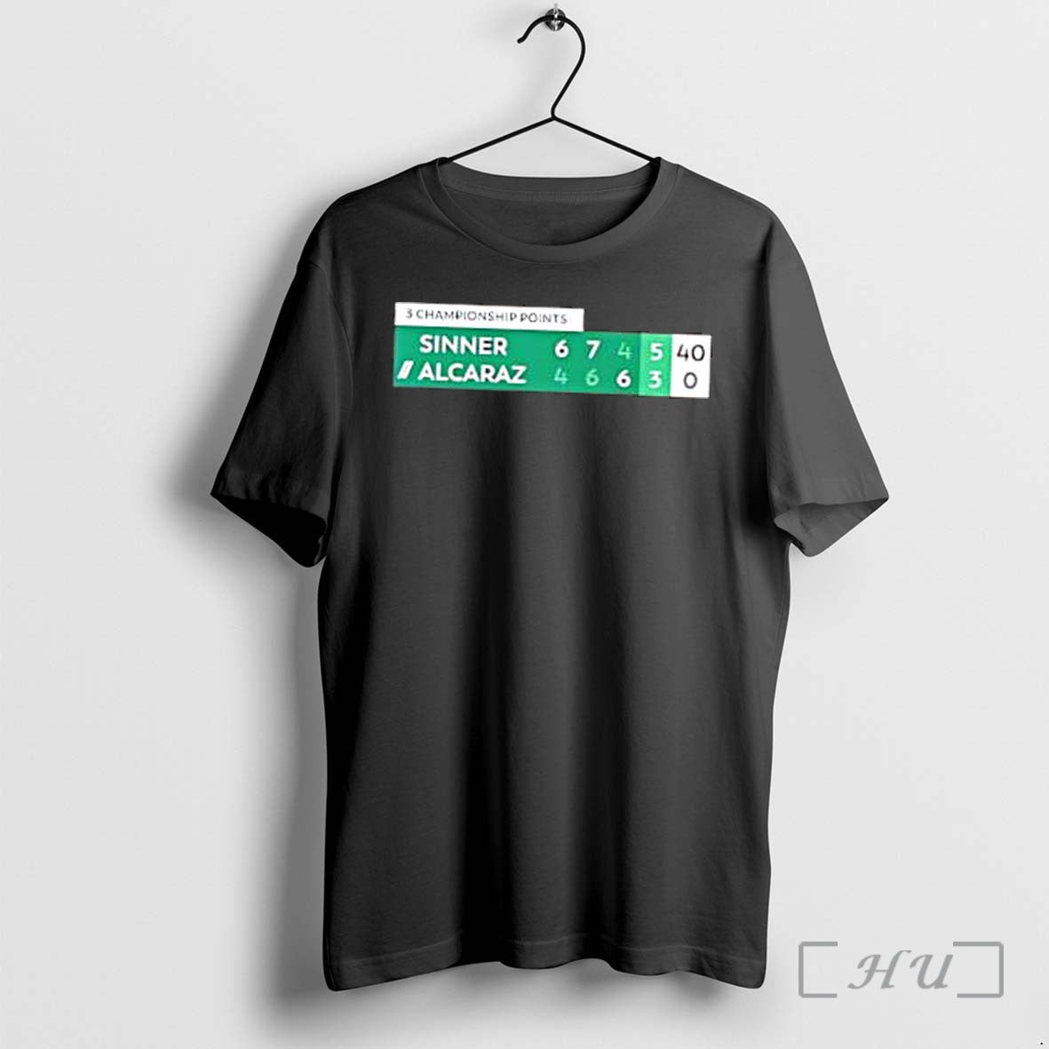 Officials Jannik Sinner Vs Carlos Alcaraz 3 - Adult & Kids T-Shirts, Sweatshirts & Hoodies apparel design preview 1