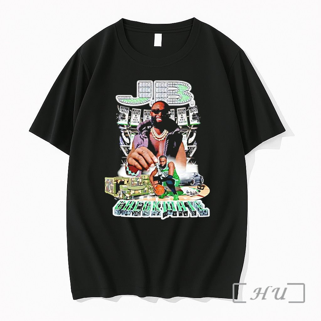 Officials Jaylen Brown Jb Boston Celtics Checkmate - Adult & Kids T-Shirts, Sweatshirts & Hoodies apparel design preview 1